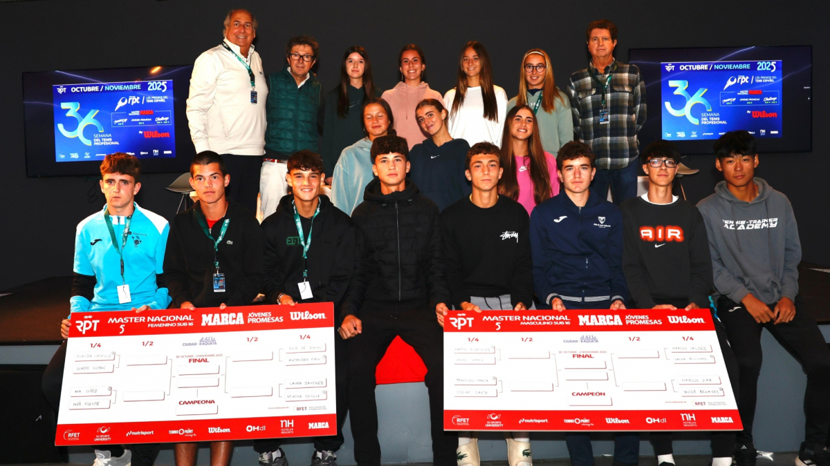 Ya está en marcha el Master Nacional del 30° RPT - MARCA Jóvenes Promesas Sub16 by Wilson