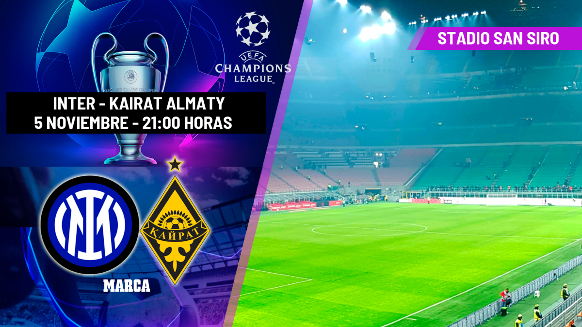 Inter de Milán - Kairat Almaty: horario y dónde ver hoy en TV el ...