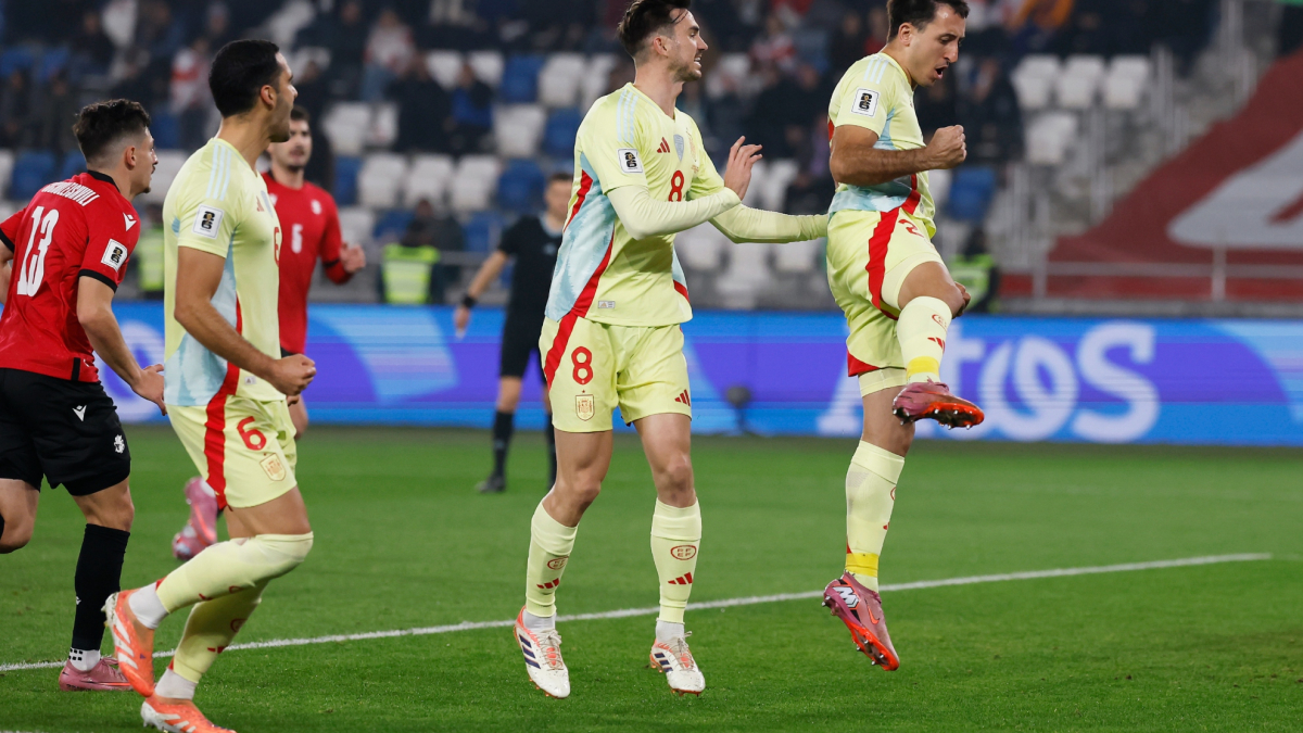 La Roja conquista Georgia con un contundente triunfo en la clasificación mundialista