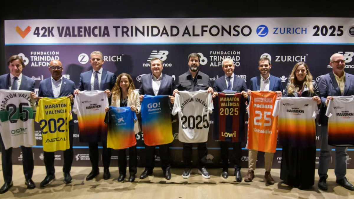 Los clubes se unen bajo la camiseta del Maratón de Valencia Trinidad Alfonso