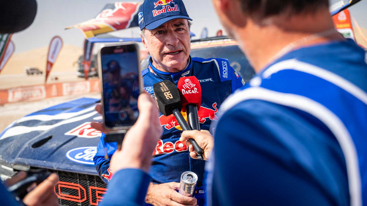 Sainz: "Nani atacará al máximo... a ver si puede acercarse a Al-Attiyah"