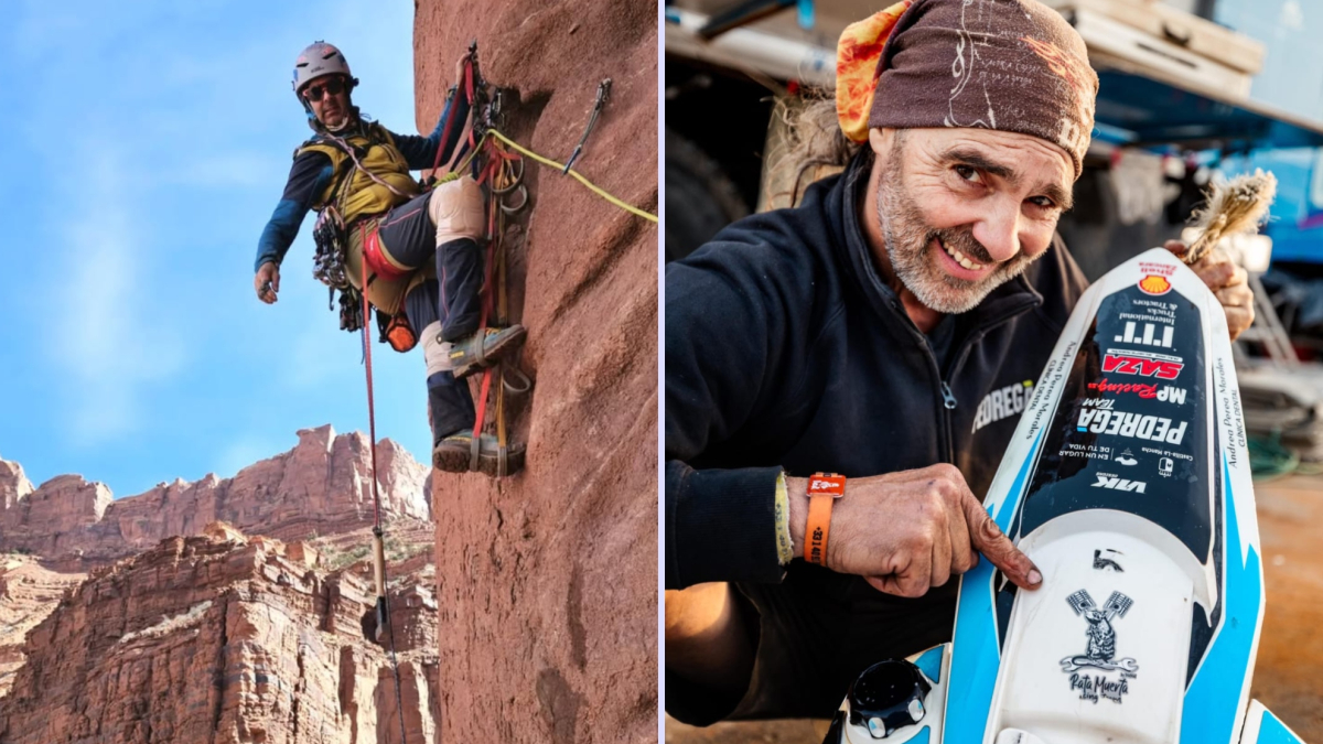 Pelut, un 'colgado' del Dakar