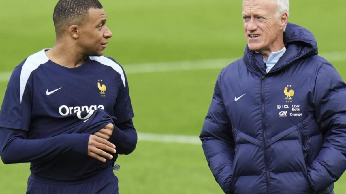 Mbappé, con Francia