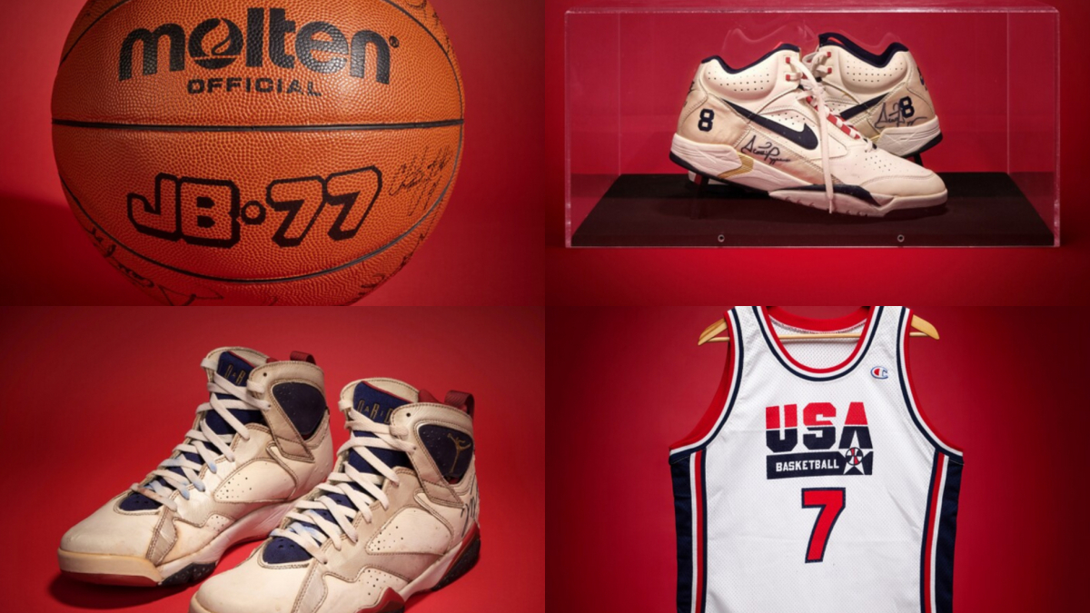 Salen a subasta recuerdos del Dream Team de 1992 de la colección personal de Scottie Pippen