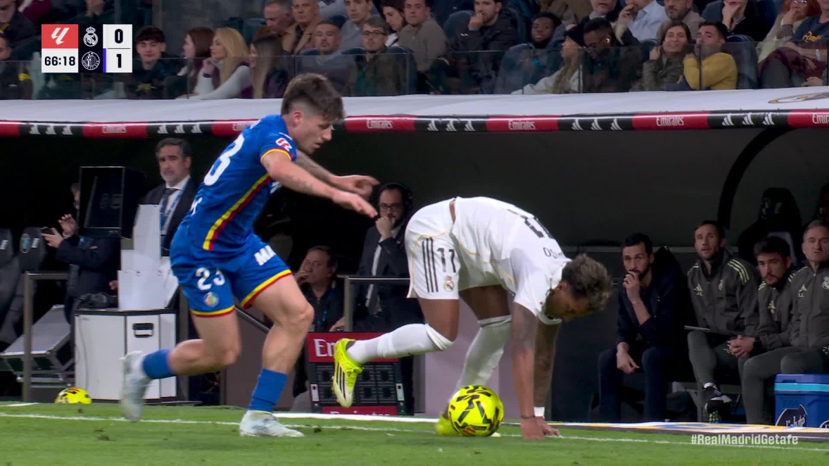 El momento exacto en el que la rodilla de Rodrygo se destrozó la rodilla