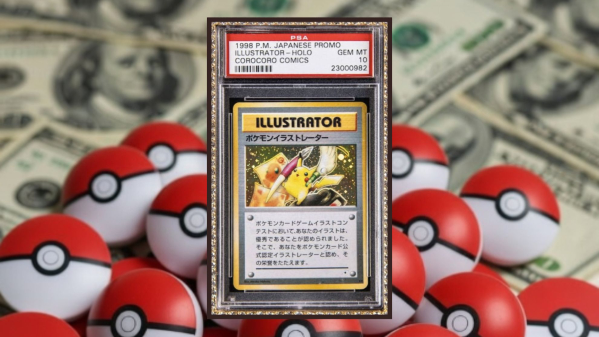 Venden una carta de 'Pokémon' por más de 15 millones de dólares