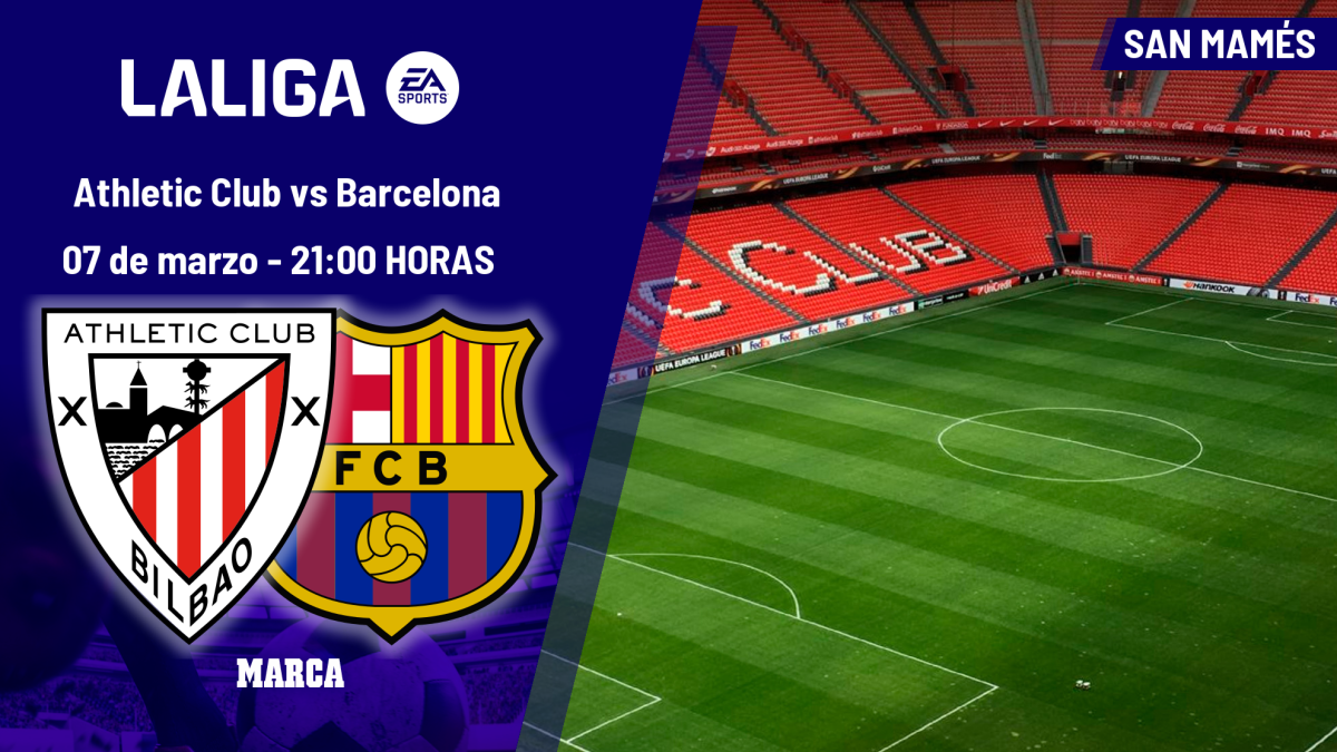 Athletic Club - Barcelona: horario y dónde ver en TV y online el ...