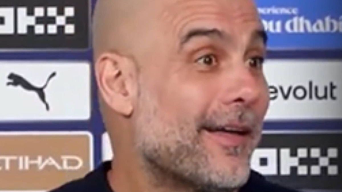 Guardiola se tensa y descubre su lado más sarcástico tras descolgarse en la Premier