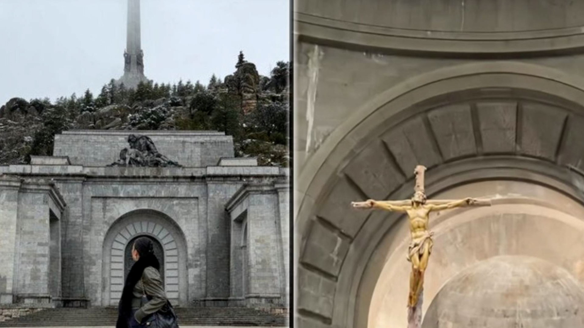 Georgina Rodríguez, en el Valle de los Caídos: "La misa más bonita a la que he asistido"