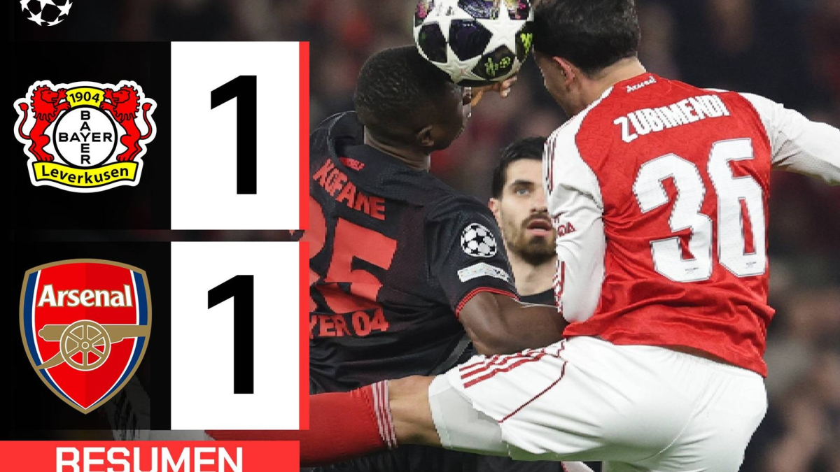 Bayer Leverkusen 1-1 Arsenal | Resumen Champions League