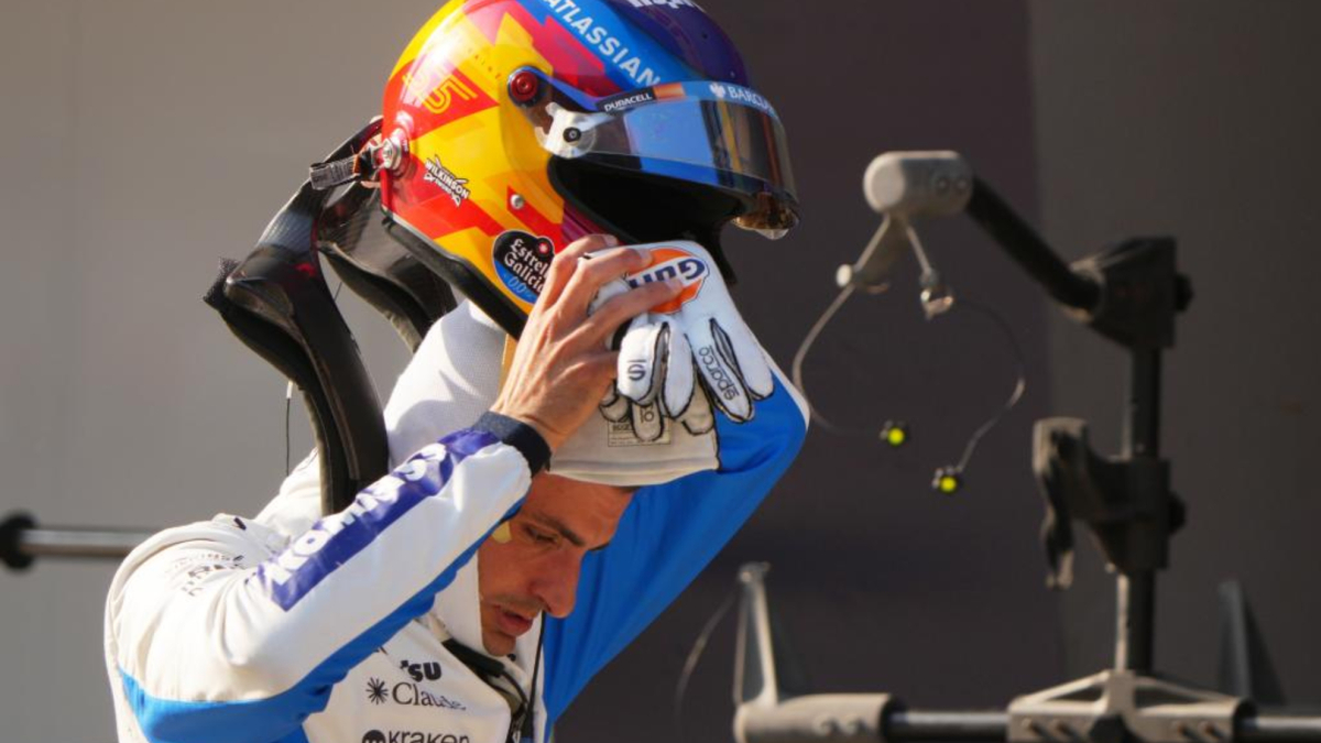 Williams lastra a Sainz: "Es un circuito difícil, pero no nos ayudó otro problema de fiabilidad"