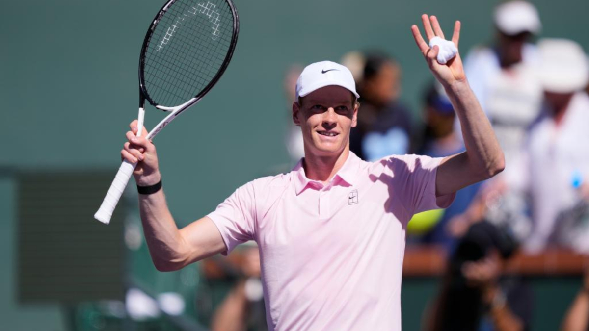 Sinner y su rendimiento en el calor de Indian Wells: "Me ha ayudado a competir así"