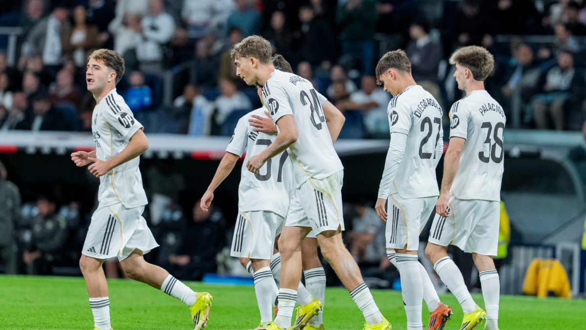 Invasión del Castilla en el Bernabéu