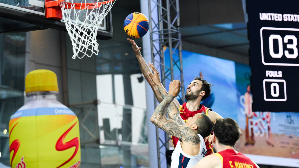 Tây Ban Nha thua Mỹ, nhận HCB 3x3 Champions Cup