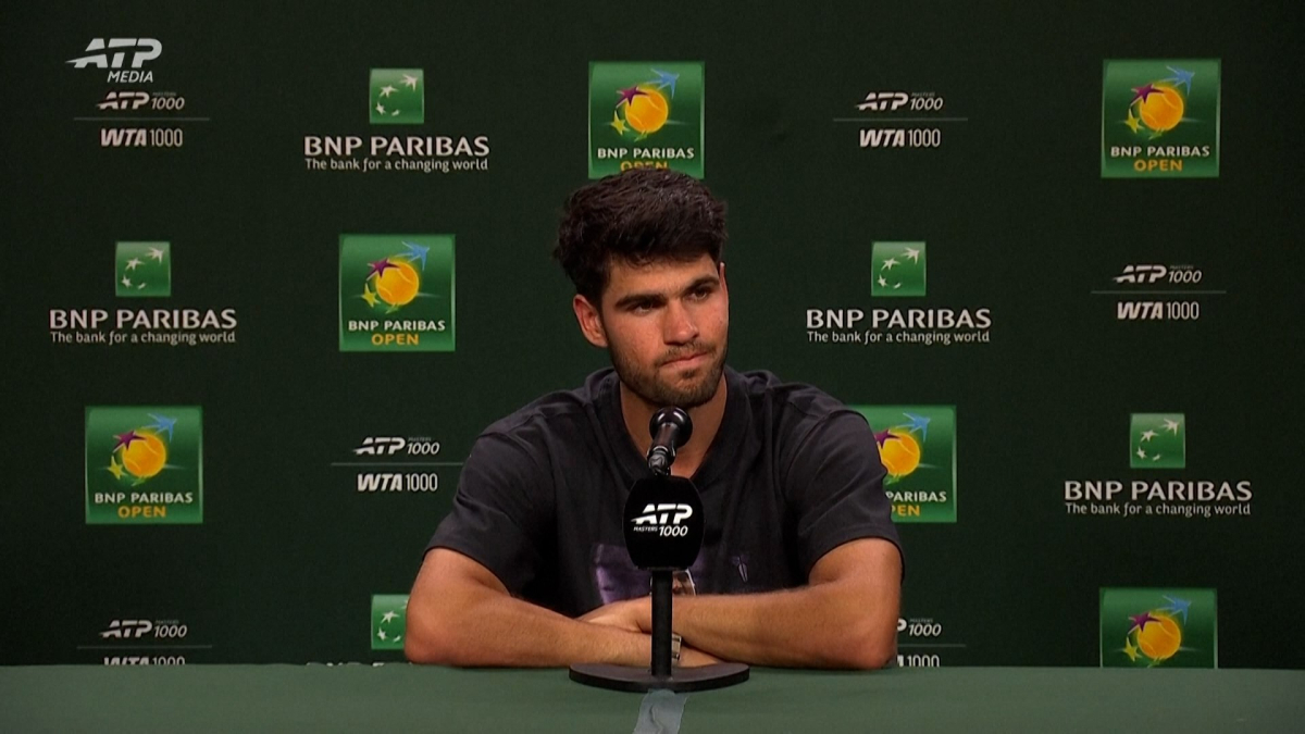 Alcaraz: "Nunca había visto a Medvedev jugar así"