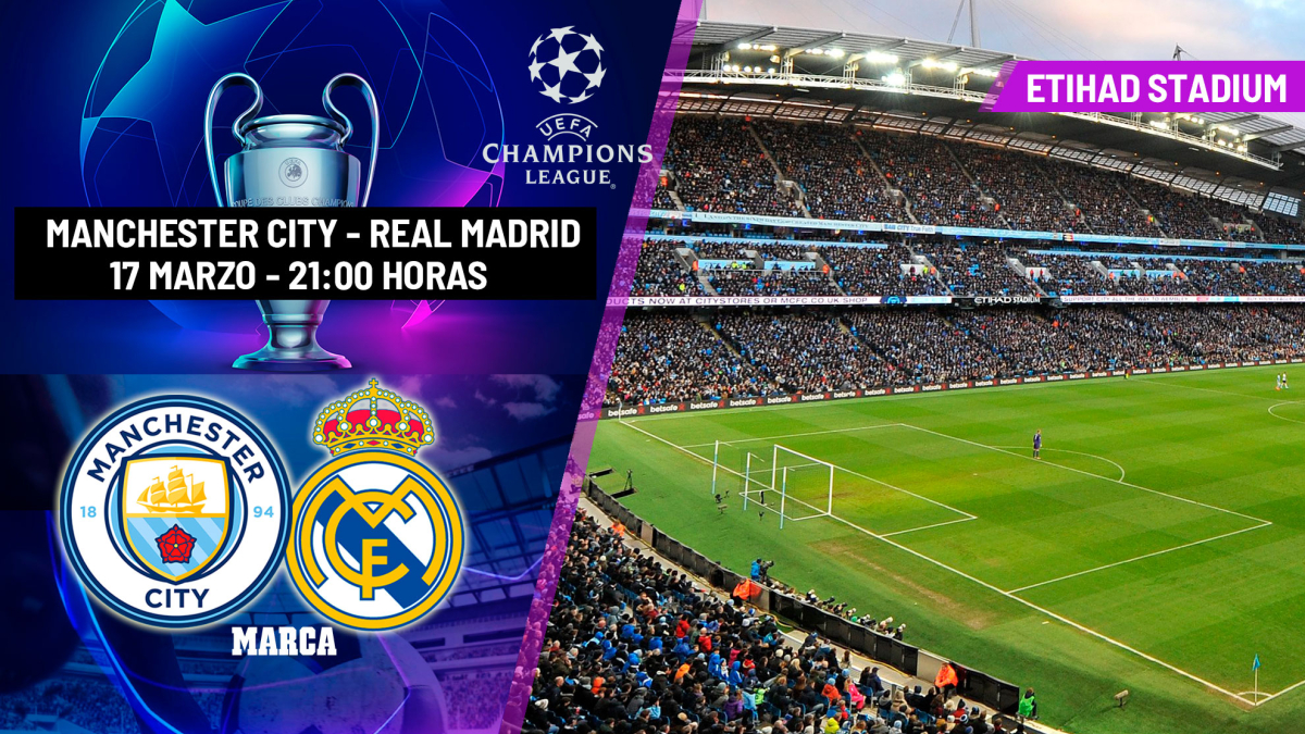 Alineaciones probables del City-Real Madrid
