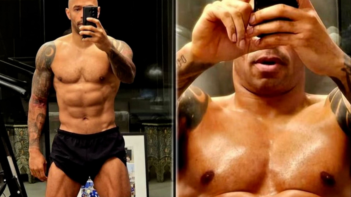 Thierry Henry presume de músculos con 48 años y comparte el secreto para tener su cuerpazo