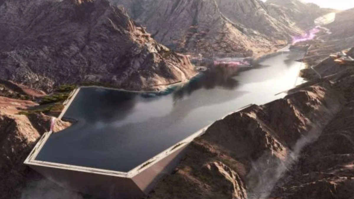 Los Juegos de Invierno de 2029 toman forma: Arabia Saudí crea un lago artificial en el desierto