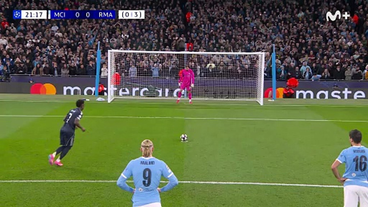 El gol más reivindicativo de Vini para silenciar el&amp;nbsp;Etihad