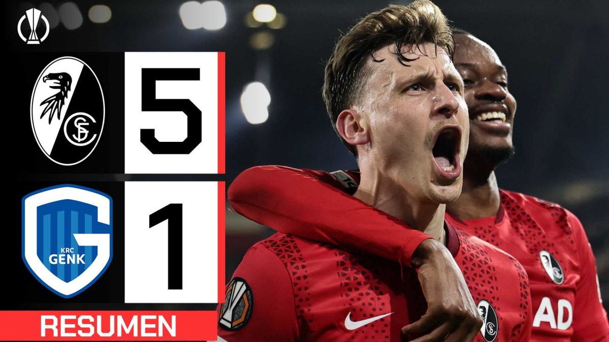 Friburgo 5-1 Genk: resumen y goles | Europa League