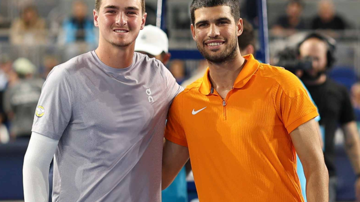 Alcaraz contra Fonseca en la segunda ronda de Miami: "En Brasil me llaman el pequeño Sinner"
