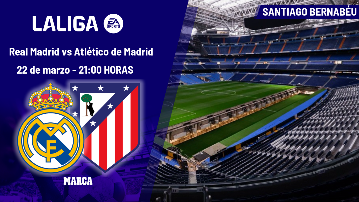 Real Madrid - Atlético de Madrid: horario y dónde ver en TV el partido de la jornada 29 de LaLiga EA Sports
