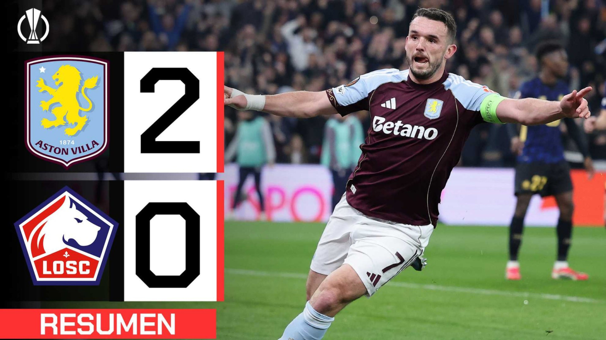 Aston Villa 2-0 Lille: resumen y goles | Europa League&amp;nbsp;