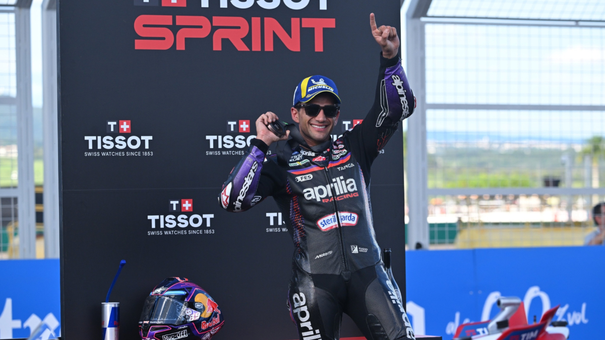 Jorge Martín, en un podio 489 días después: "Ha tardado poco"