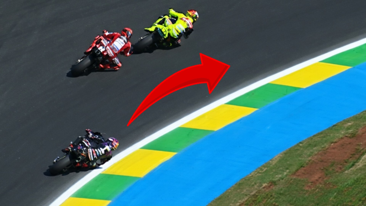 El más listo de la clase: el adelantamiento sigiloso durante la pelea Márquez-Di Giannantonio