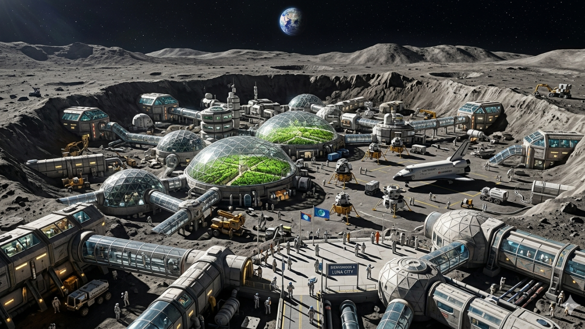La civilización llegará a la Luna: este es el plan de la NASA para crear la primera colonia humana