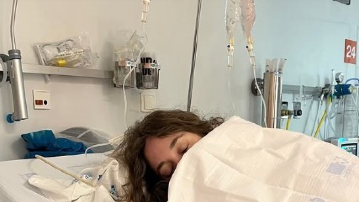 Loida Zabala, ingresada en Urgencias