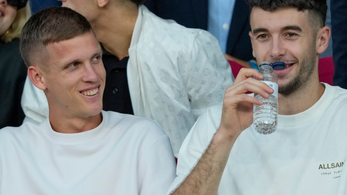 Dani Olmo y la portería de la selección española: "Tengo una relación espectacular con Unai Simón"