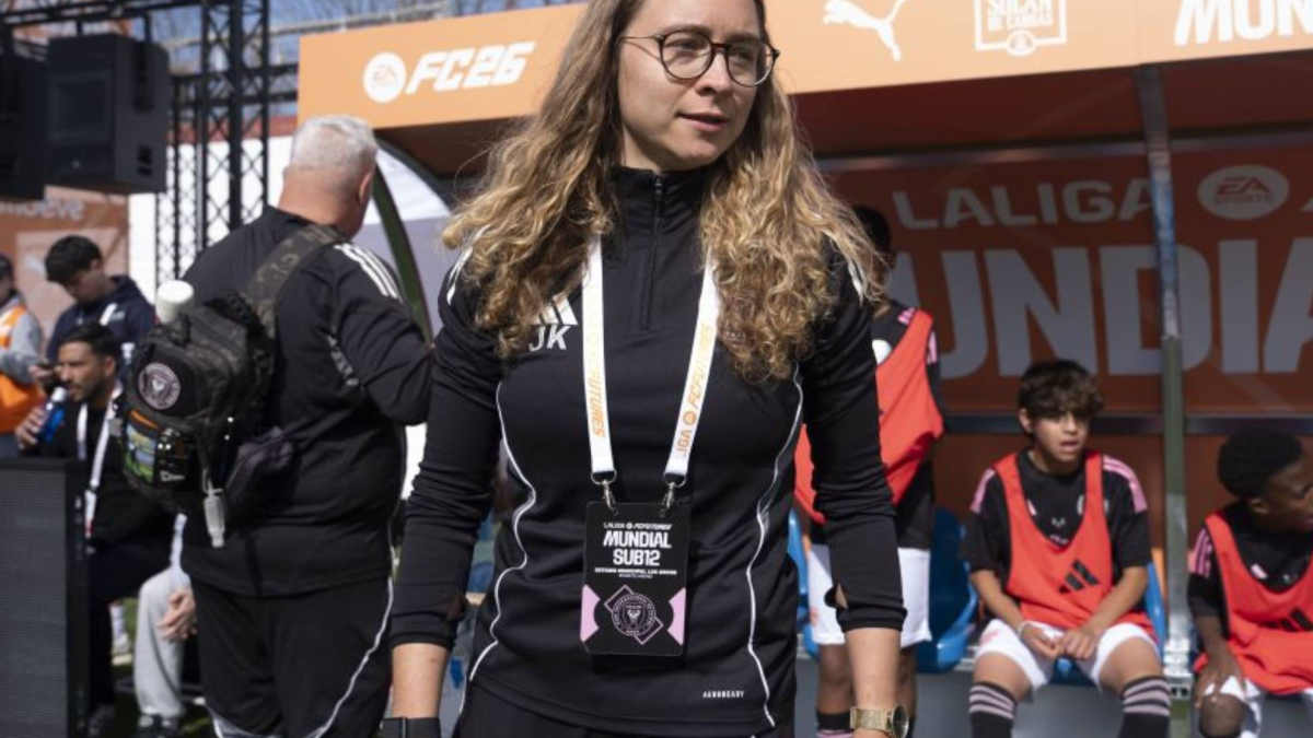 Johana Karbanová, la única mujer entrenadora en LaLiga FC Futures: "En Inter Miami es una cosa normal