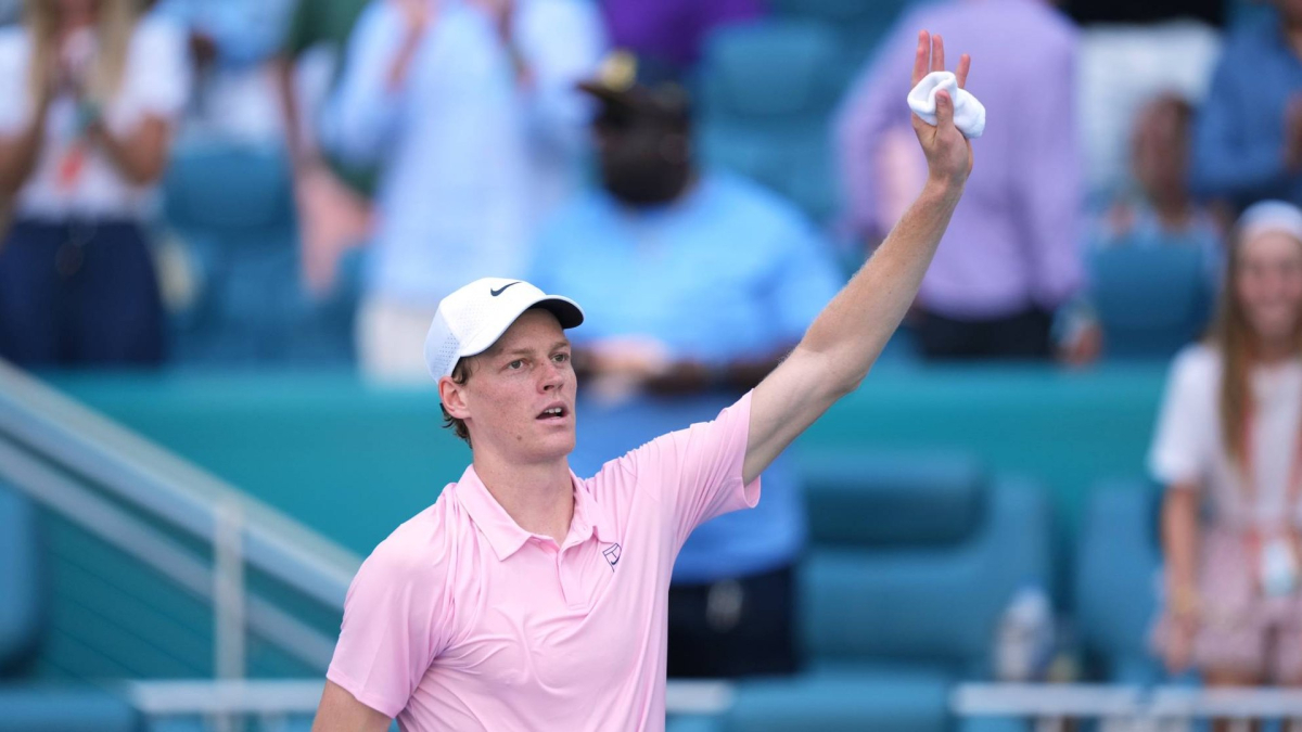Sinner pasa a semifinales de Miami y se fabrica la opción de ser número 1 en Montecarlo