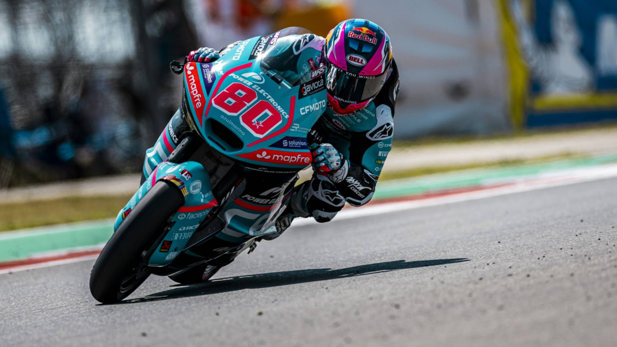 David Alonso logra su primera pole en Moto2... y es sancionado