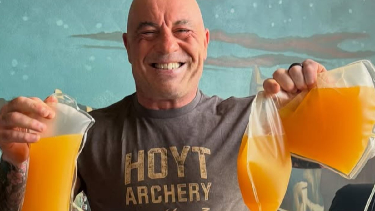 Joe Rogan se somete a una plasmaféresis: "Como cambiar el aceite de tu cuerpo