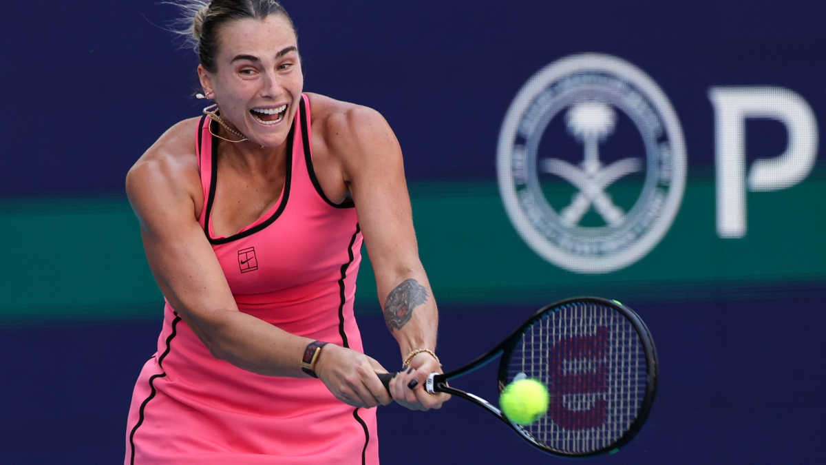 Sabalenka reina en Miami y se une al selecto club del 'Sunshine Double'