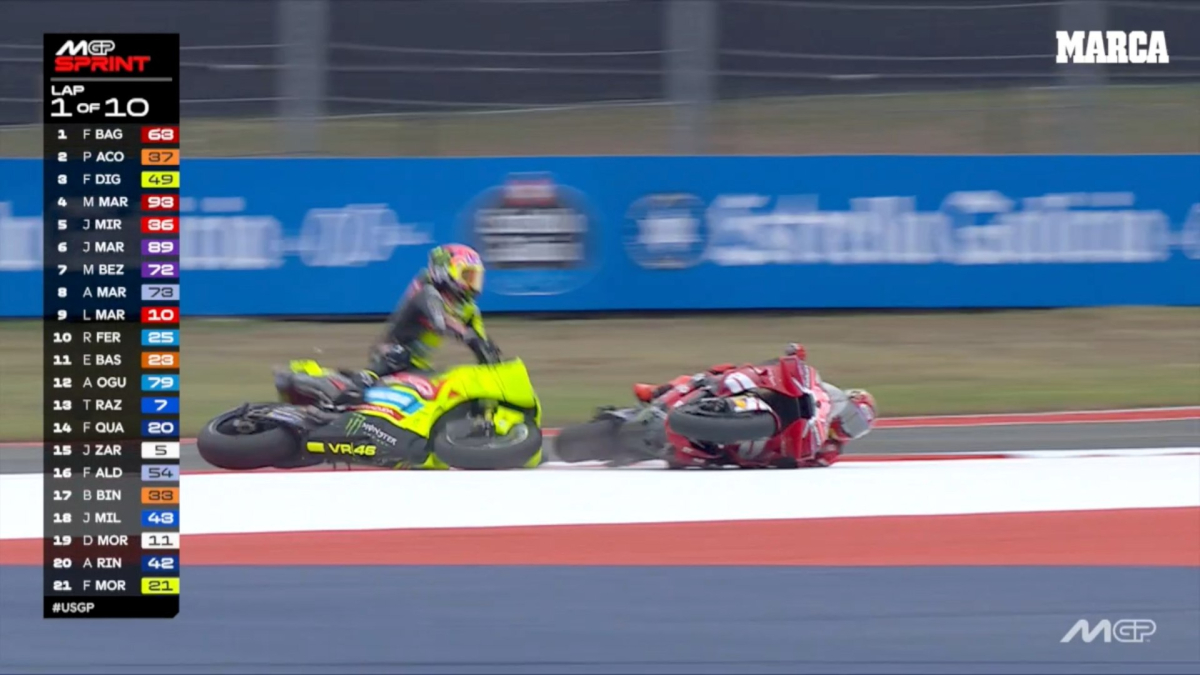 Marc Márquez asume el error: "Debo ser penalizado por ello"