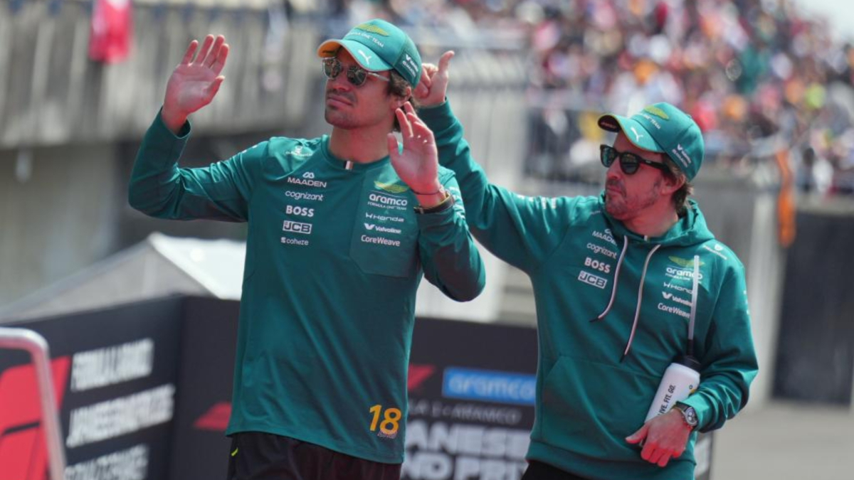 Stroll vui vẻ tại "Copa Aston Martin