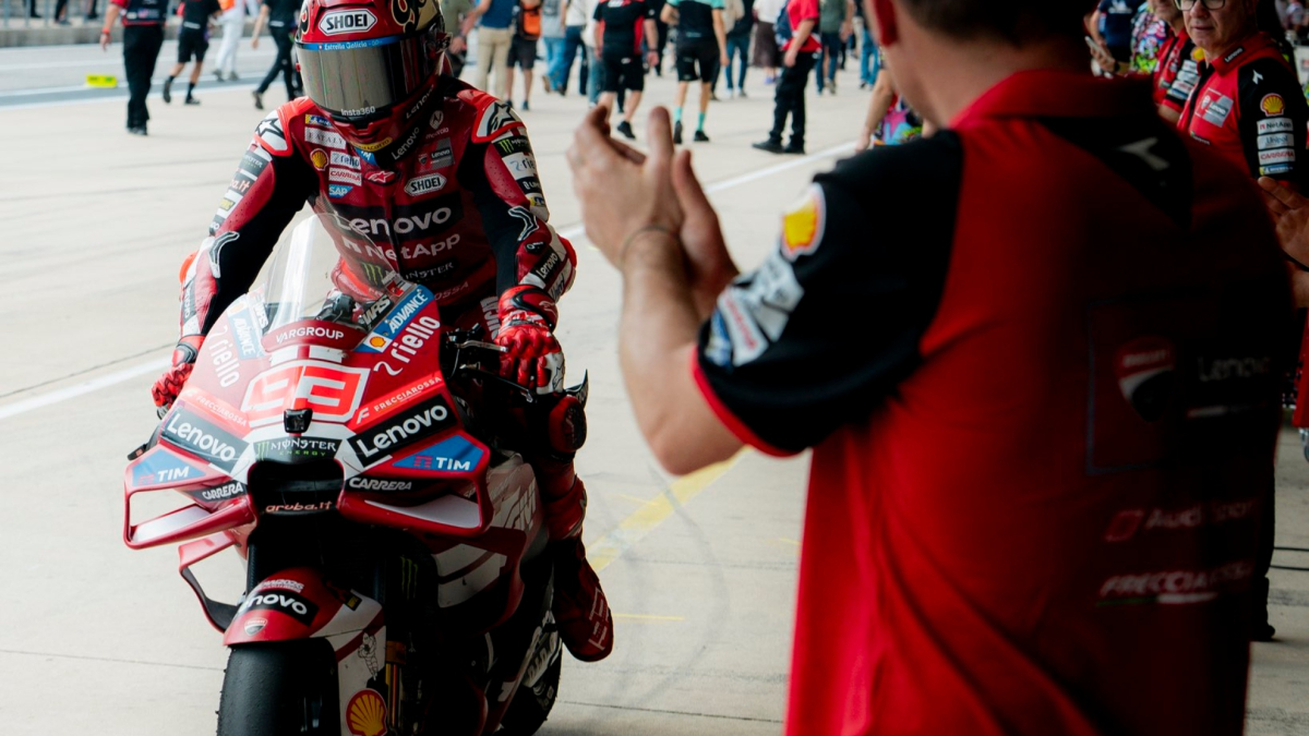 Ducati hace autocrítica: "La moto no permite ver al Marc Márquez que conocemos"