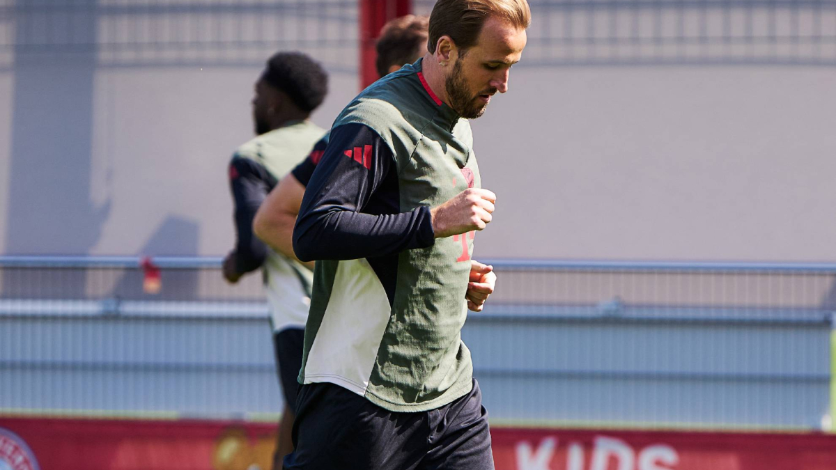 Harry Kane está de vuelta: entrena con el grupo a un día del Bernabéu