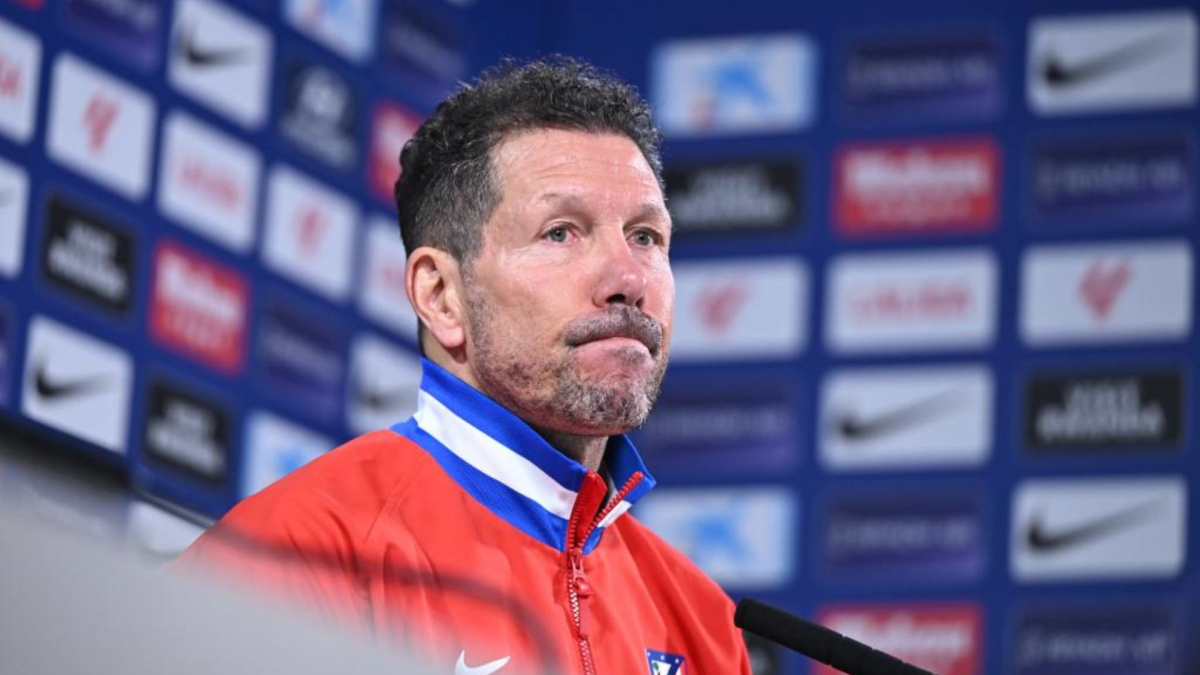 Simeone: "Necesitamos seguir adelante y no importa quién esté delante