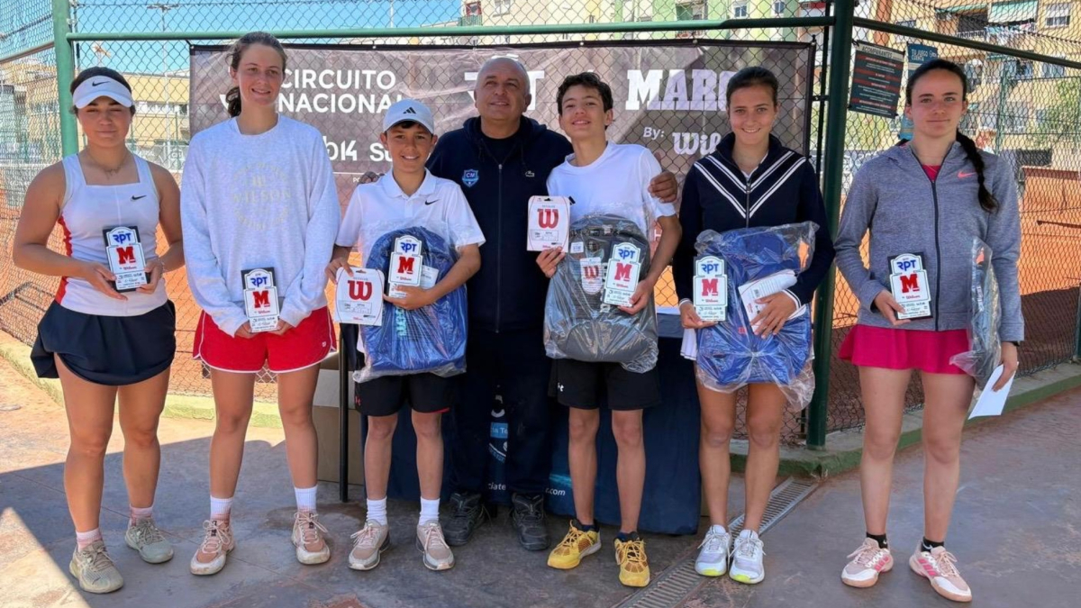 Éxito en el Valencia Tennis Center del Circuito Juvenil RPT - MARCA by Wilson