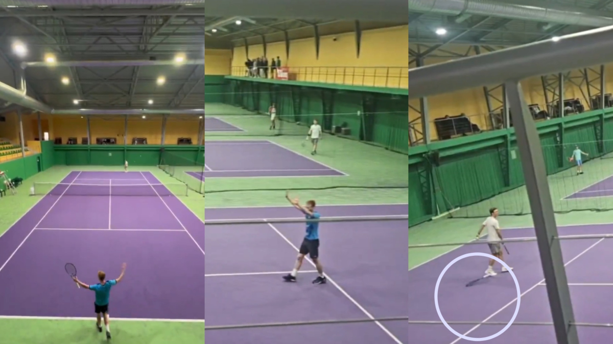 Descalifican a un tenista que ganó su partido tras golpear al rival con la raqueta... en la celebración