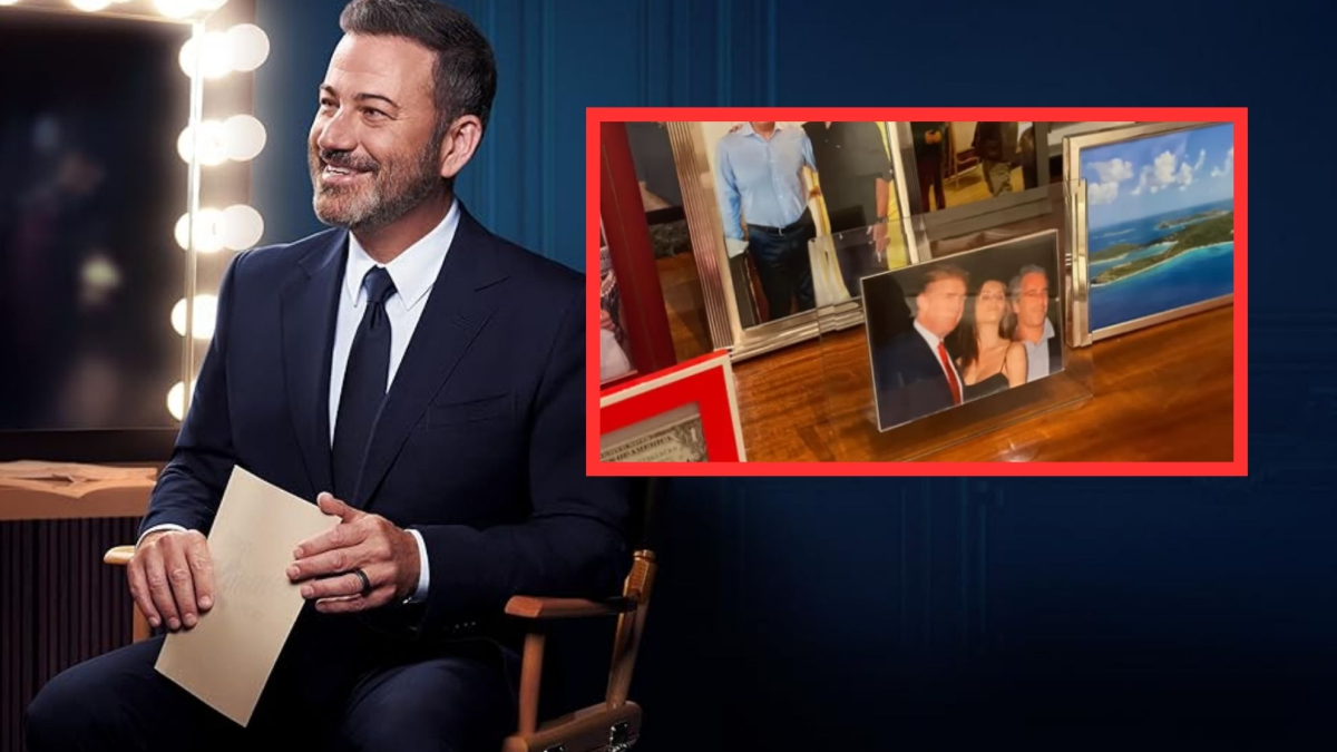Jimmy Kimmel, sobre la relación de Donald y Melania Trump con Epstein: “¿Alguna razón por la que tuviera una foto de ustedes expuesta en su casa?”