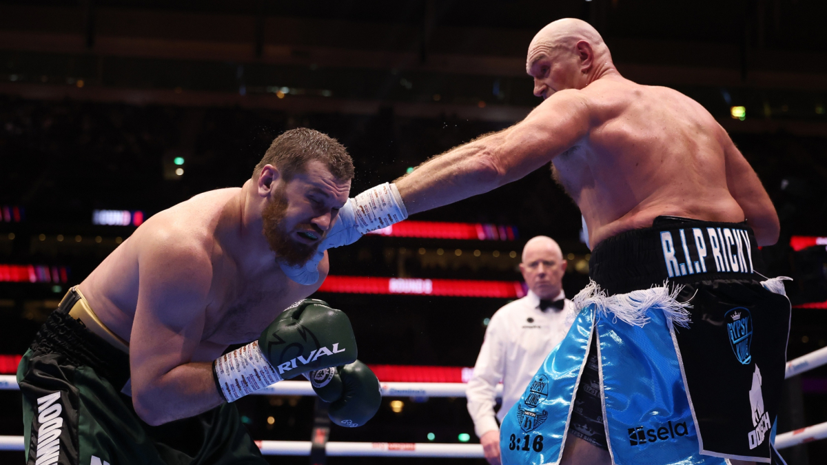 Tyson Fury convence en su regreso y reta a Anthony Joshua: "Será la Batalla de Gran Bretaña"