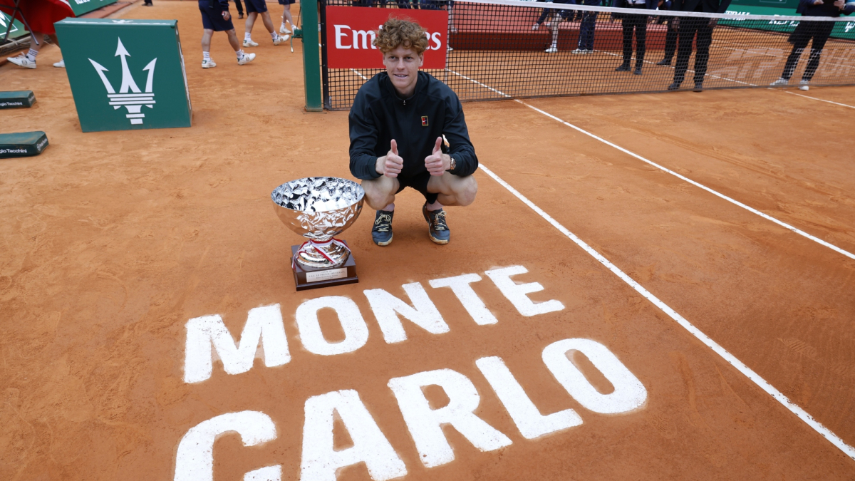 Así queda el ranking: Sinner le saca 160 puntos a Alcaraz y el murciano puede recuperarlo en Barcelona