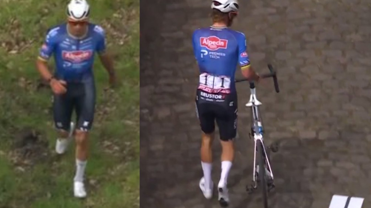 Así se rompió Van der Poel en Arenberg: doble pinchazo, caos en los cambios y dos minutos perdidos