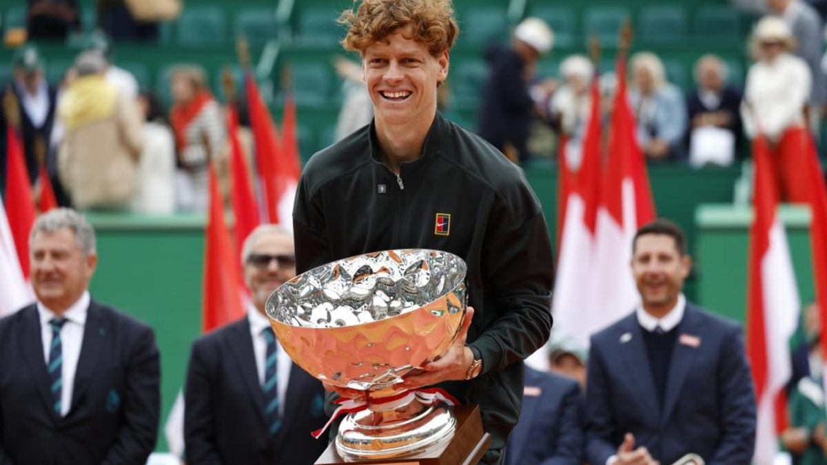 Carlos Alcaraz entrega a Sinner su reinado en la tierra de Montecarlo