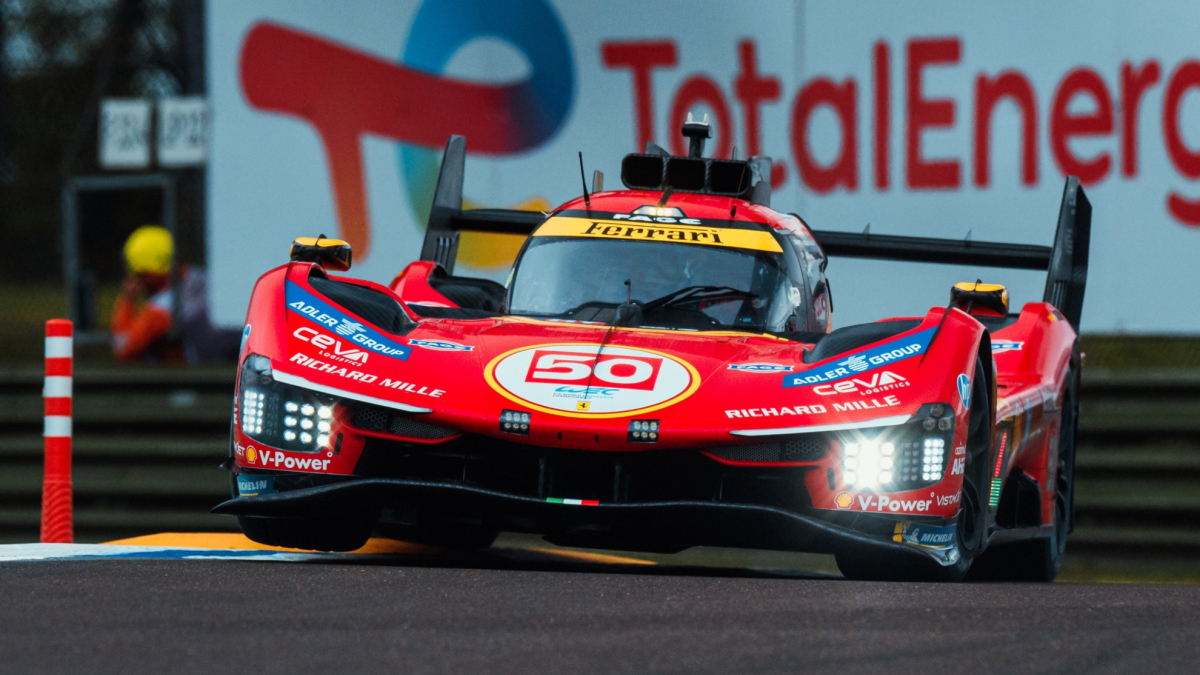 Ferrari no perdona ni en el Prólogo: el #50 de Miguel Molina, en cabeza en Imola